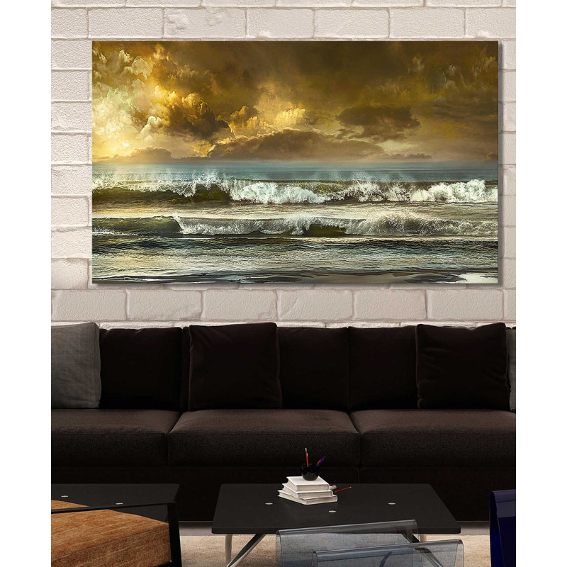 «Vista», reproduction, Toile tendue, H 18 po x l 30 po x P 1 po