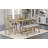 Sharees 6 - Person Trestle Dining Set-1026710896-1026710899-1026710897