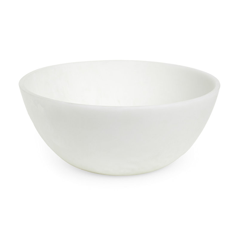 Islas Resin Large Bowl White