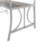 Danna Iron Outdoor Bench