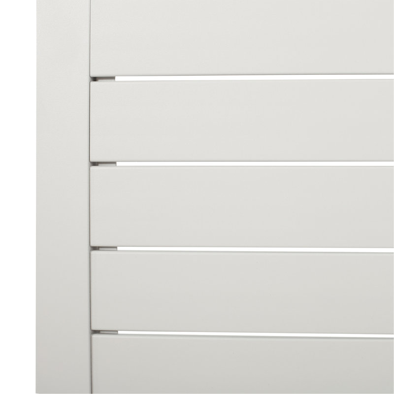 C-Shaped Table, White