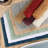  Brentwood Non-Slip Checkered 100% Premium Cotton Bathroom Rug Set-1825655236