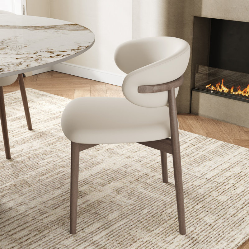Ensemble de table de salle à manger 6 pi, 29.52"H x 53.15"L x 53.15"W, Ambre brillant, White