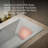 Underscore  72" x 36" Drop In or Undermount Acrylic Bathtub with Heater-51573505