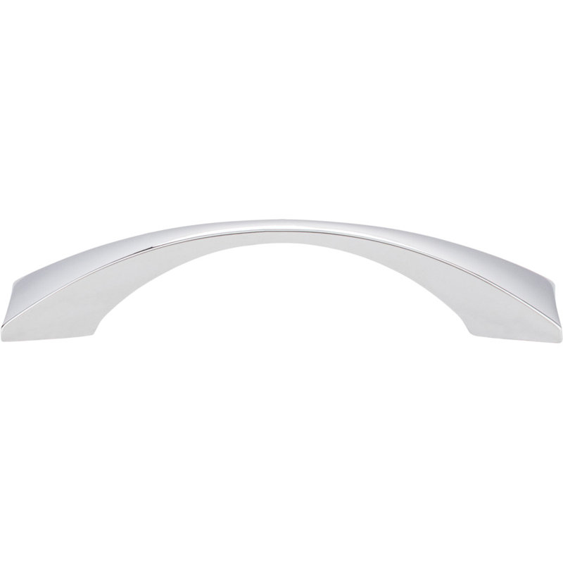 Glendale 3 3/4" Center to Center Arch Pull, Polished Chrome
