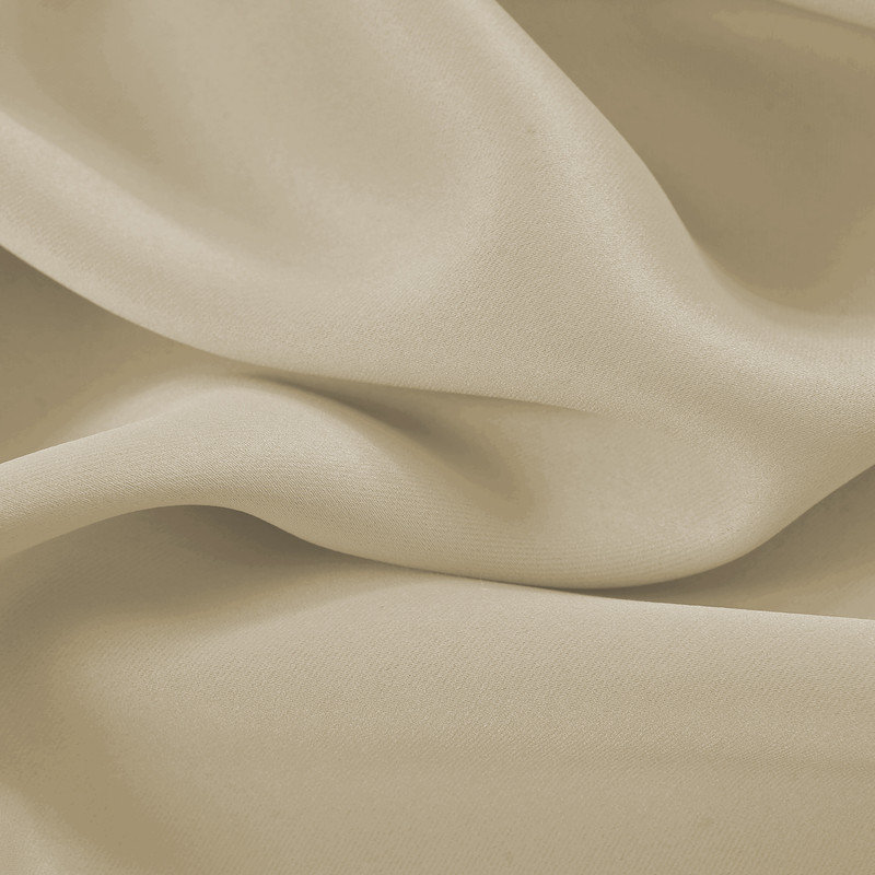 Fitnat 100% Blackout Window Curtain Panel, 52" W x 63" L, Beige