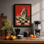 Knight's Gambit Geometric - Framed Print-1112327892-1112327898