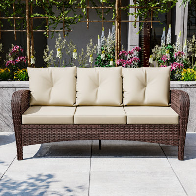 72" x 30" x 35" Outdoor Patio Sofa by Winston Porter