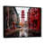 Black Floater Framed