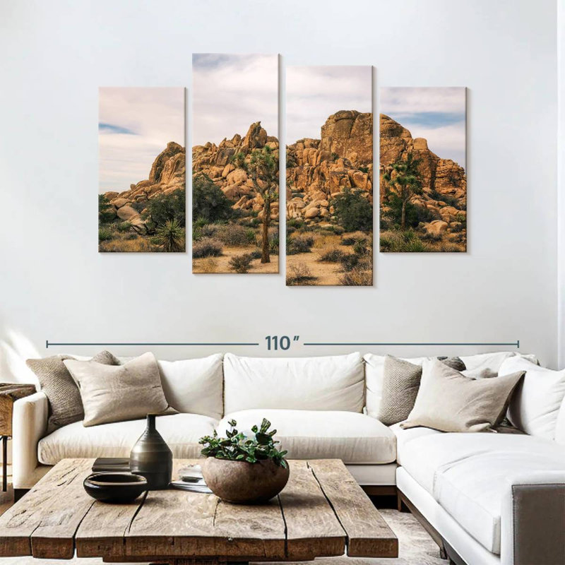Lynelle Joshua Tree Desert Scene, 54" H x 84" W
