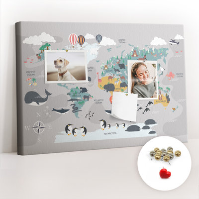 Malaiyah Cork Corkboard / Bulletin Board