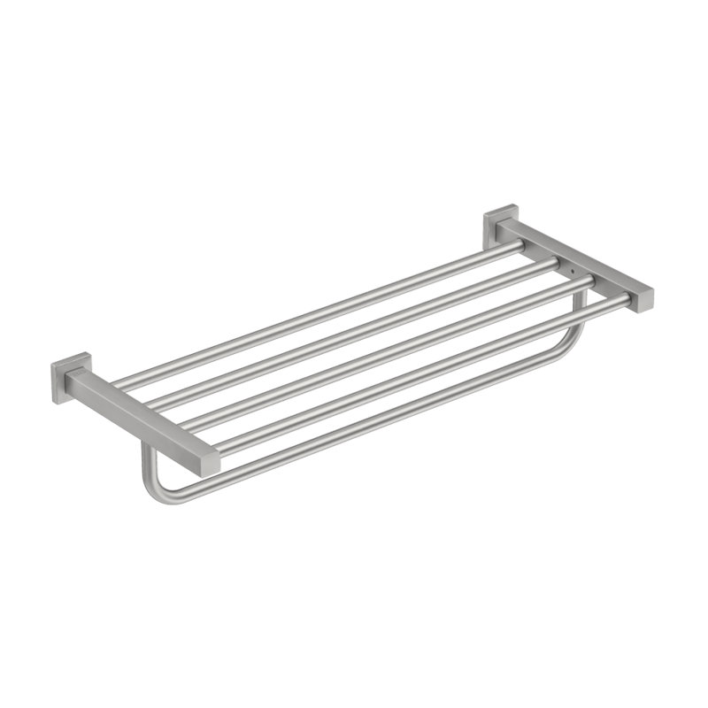 Towel Rack, Brushed Stainless Steel