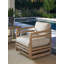 Stillwater Cove Outdoor Teak Swivel Armchair