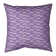 Rhonda Cheval Lined Chevrons Throw Pillow Cover