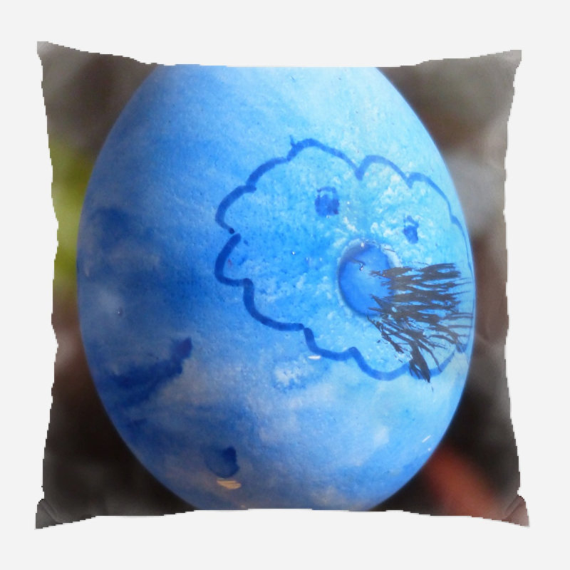 Coussin d’oeuf Wrenn, Microsuède, Intérieur