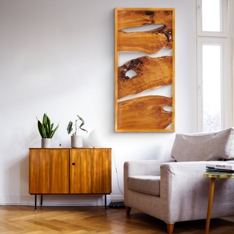 Wall Decor on Solid Wood