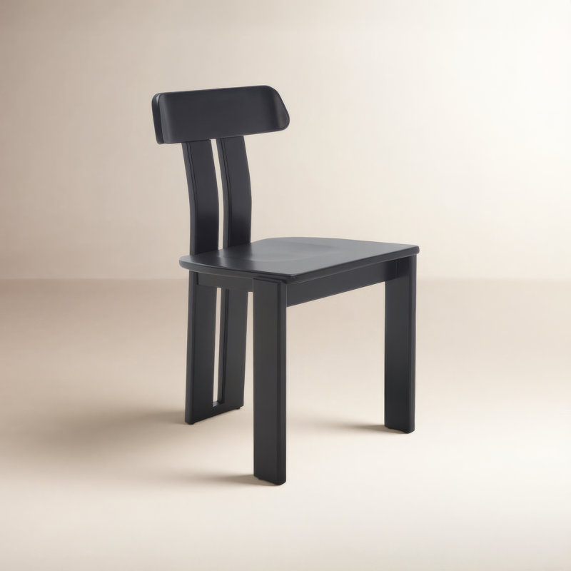 Chaise d'appoint Jahmal, Noir