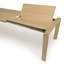 Eliass Extendable Oak Solid Wood Dining Table
