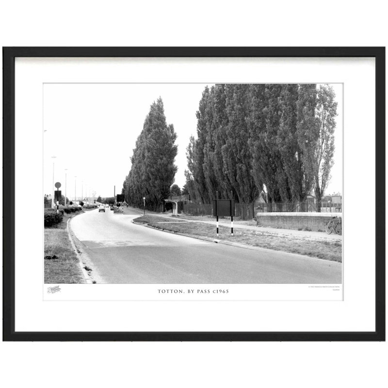 Totton, By Pass C1965 by Francis Frith - Single Picture Frame Print, 60cm H x 80cm W x 2.3cm D