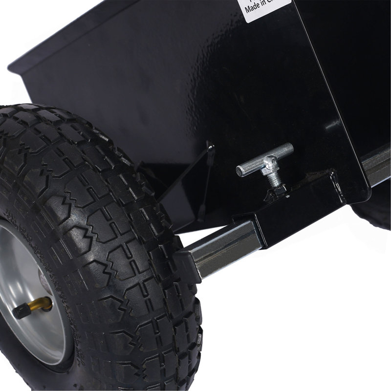 600Lb Panel Dolly , 10In. Pneumatic Wheels