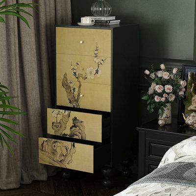 Nouveau cabinet d'appoint rétro de style chinois