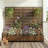 6 ft. H x 4 ft. W Metal Planter Box privacy screen Garden Bed with Trellis and Wheels - Brown-1794040097