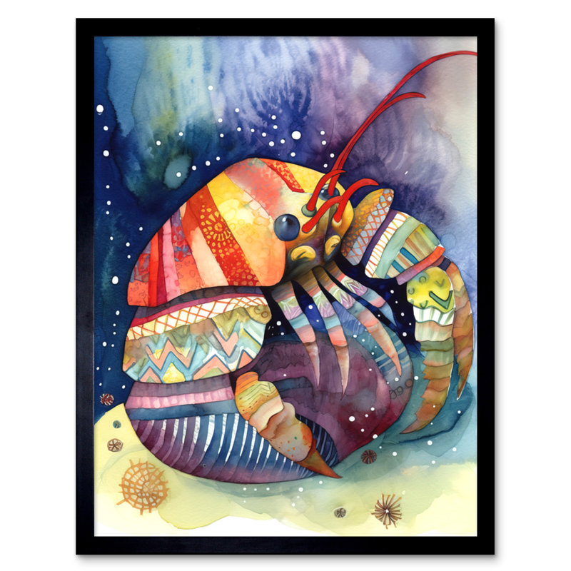 Hermit Crab - Single Picture Frame Print