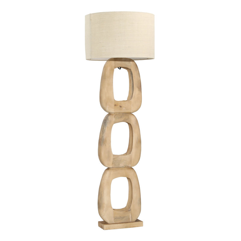 Kazir 62'' Natural Novelty Floor Lamp | Stylish Lighting