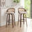Leeana Swivel Linen Stools-1829627767-1829627762