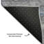 Tapis à rayures Melvin AMF1167 lavable à la machine de qualité supérieure-732056796