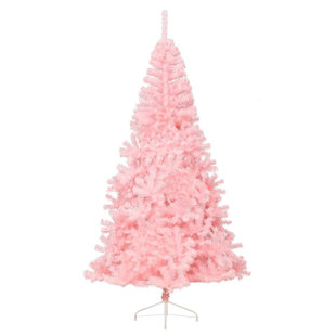 pink christmas tree 7.5 ft