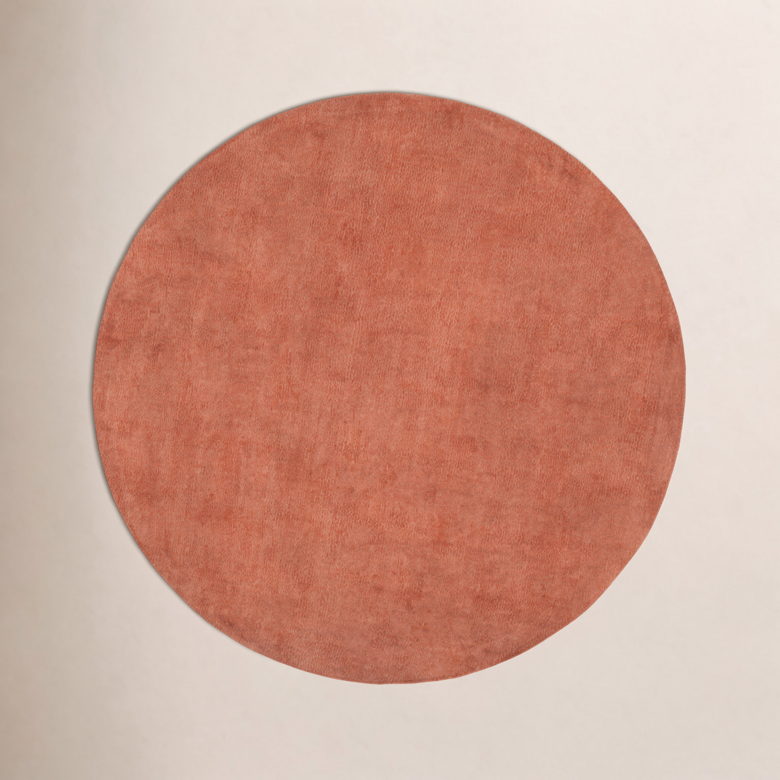 Crowe Hand-Woven Wool Rug, Round 6'