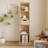 Beige Modern Solid wood Rotating Bookshelf