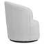 Anazia Upholstered Swivel Armchair