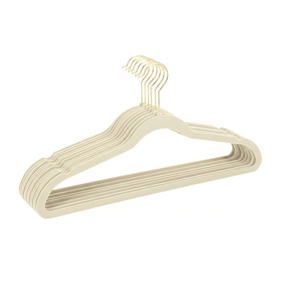 Simplify 10 Pack Super Slim Hangers with Gold Hook
