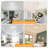 Flush Mount Modern Ceiling Fan with Dimmable LED Light Kit, RC, Reversible Blades, 6 Speeds - Windmill-871555630