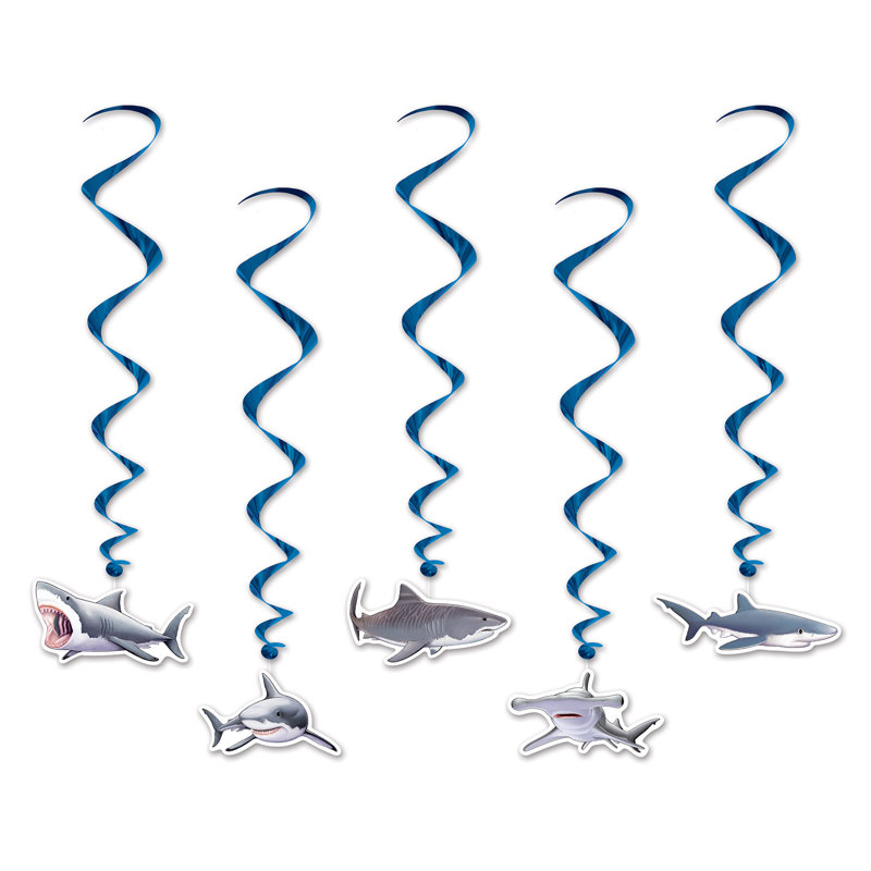 Décoration murale requin whirls