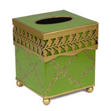 Bogue Gold Tissue Box Cover
