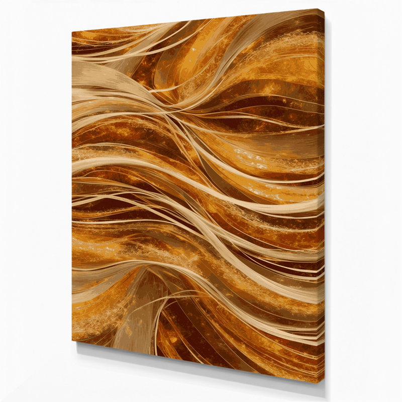 Art numérique sur toile, abstraction numérique 8, H 16 po x l 20 po
