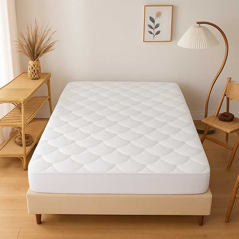 Protège-matelas matelassé ultra doux de qualité supérieure, Très grand lit