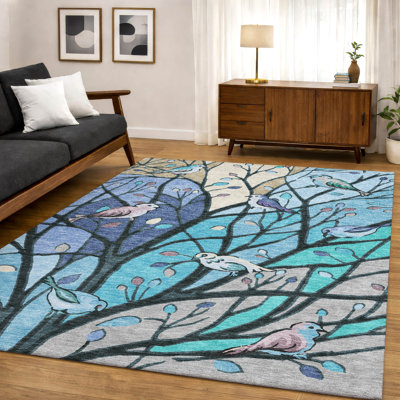 Tapis botanique de qualité supérieure lavable à la machine Mayfield AMF2336