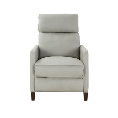 Morlan 30.8" Wide Genuine Leather Power Zero Gravity Recliner by Birch Lane