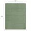 Bryn Hand Tufted Wool Abstract/Houndstooth Area Rug in Forest/White-1001186483