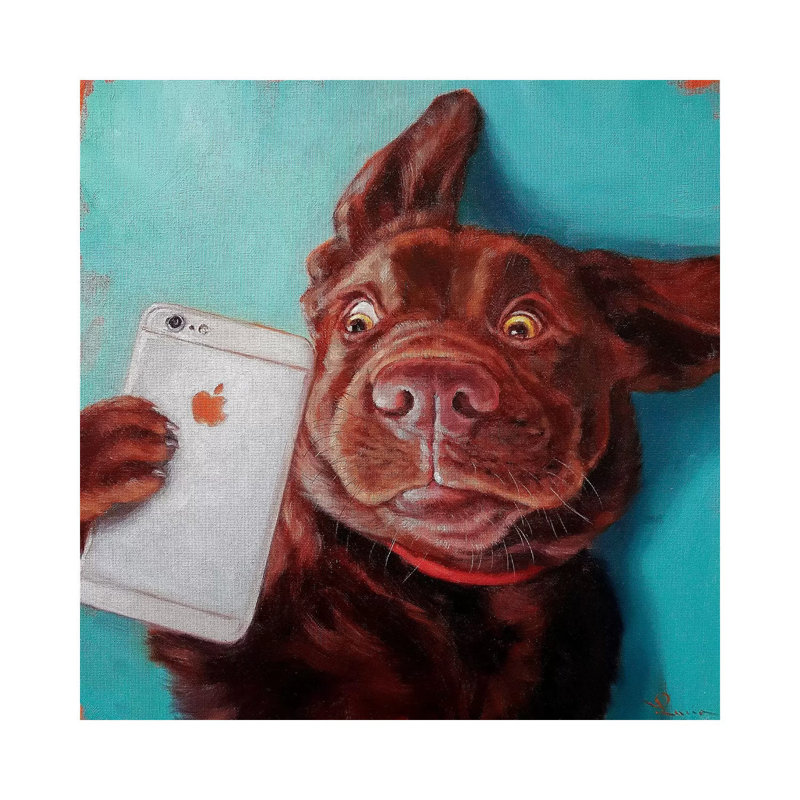 Lucia Heffernan - Print on Canvas, 30.48 cm H x 30.48 cm W, Wrapped Canvas