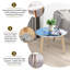 Ensemble de 2 tables basses gigognes Triangle