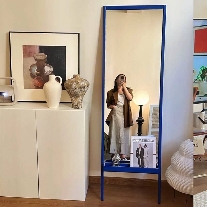 Miroirs rectangulaires pleine longueur en fer