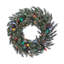 24'' Faux Spruce Lighted Wreath