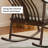 Solid Wood Casual Rocking Chair with Footrest