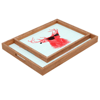 Plateau de table basse/repose-pieds young Nick Nelson