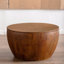 Table basse 31,50 "en forme de seau de style rétro avec fonction de rangement